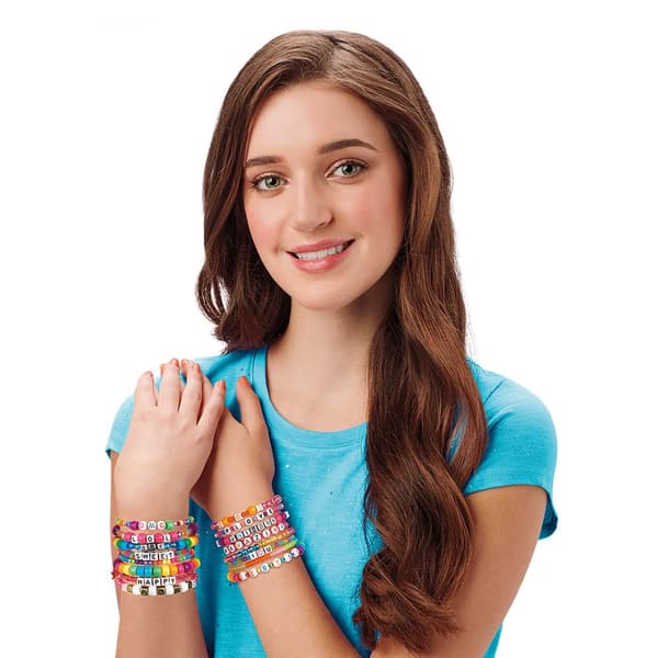 Shimmer n Sparkle ABC Bead Bracelets