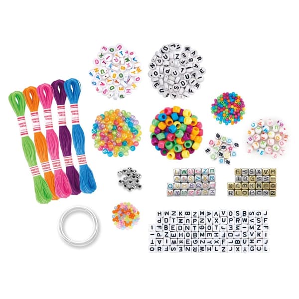 Shimmer n Sparkle ABC Bead Bracelets