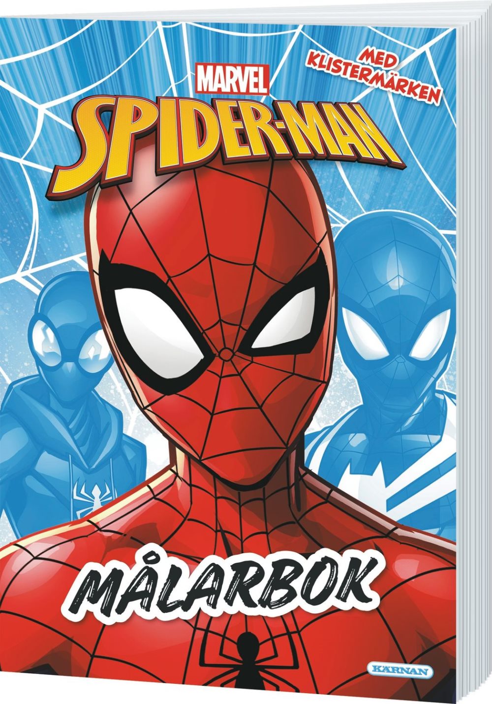 Spiderman Målarbok med klistermärken