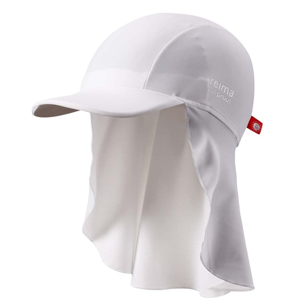 Barn vit uv-hatt solhatt solmössa Octopus 50+