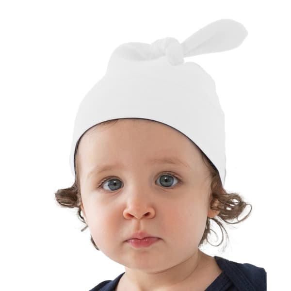 Babybugz Baby 1 Knot Plain Hat