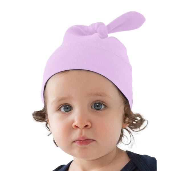 Babybugz Baby 1 Knot Plain Hat