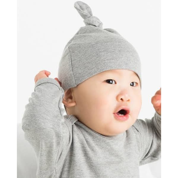 Babybugz Baby 1 Knot Plain Hat