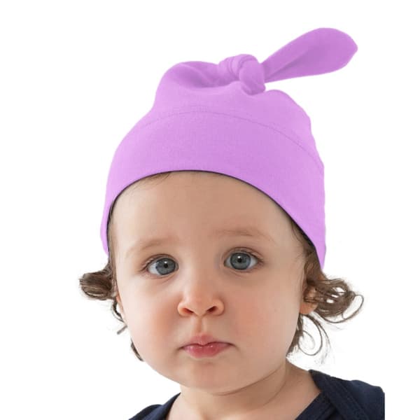 Babybugz Baby 1 Knot Plain Hat