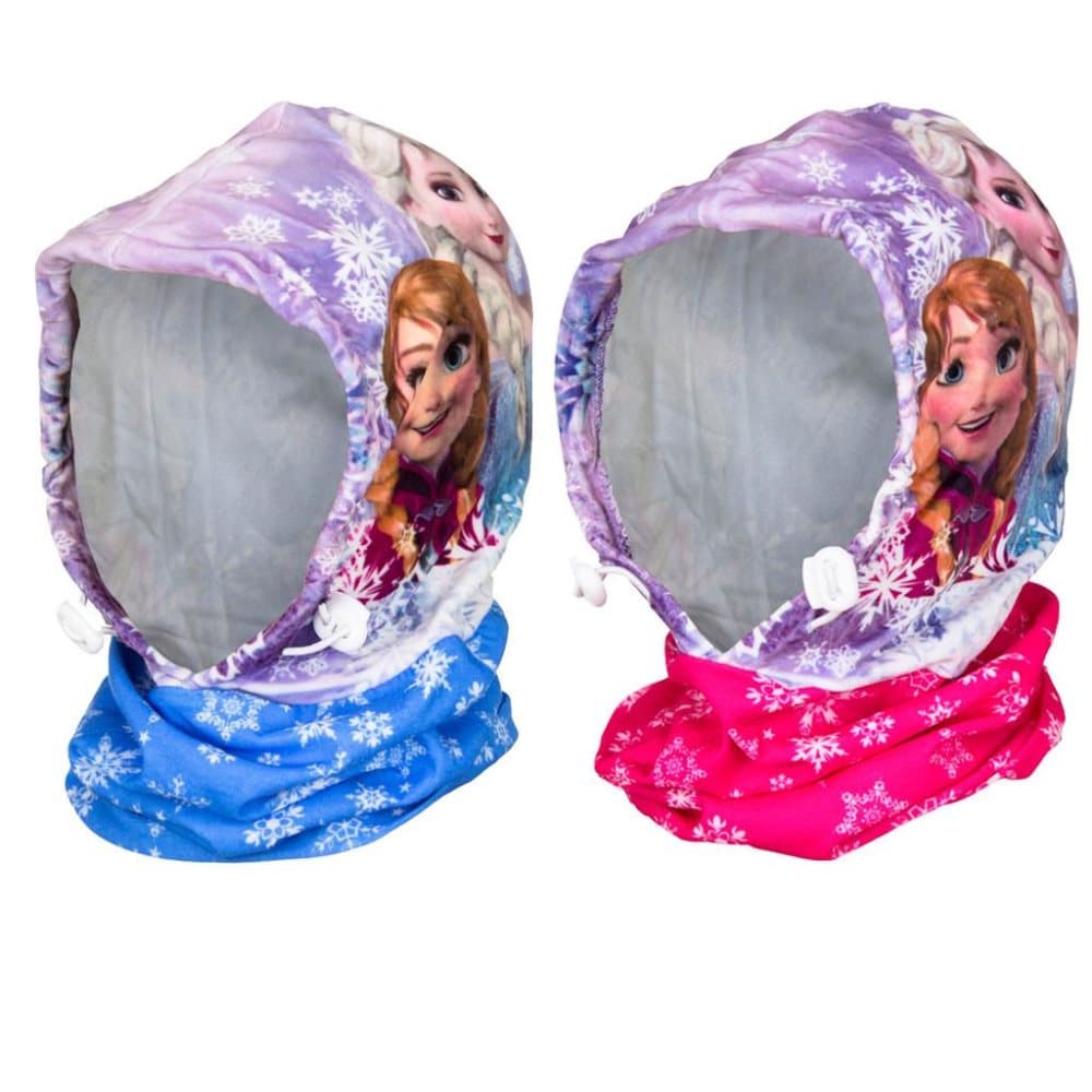 2-Pack Disney Frozen Frost Elsa Anna Balaclava Hat Scarf Windshield Shelters