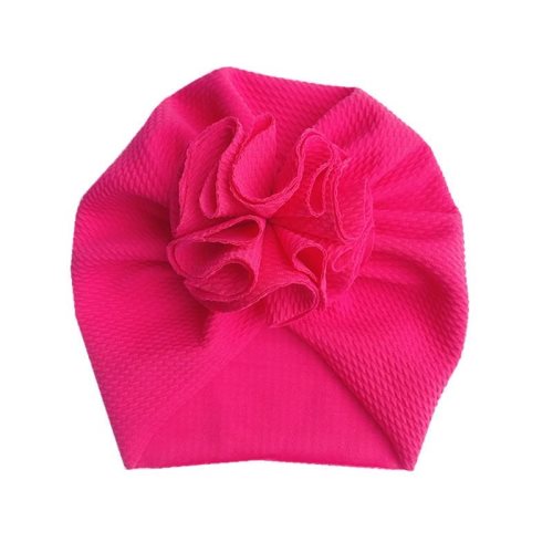 Bild av Höst vinter solglasögon hattar för flickor - stor rosett turban för nyfödda