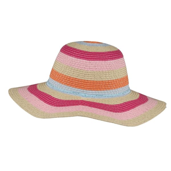 Regatta Childrens/Kids Mayla Striped Straw Sun Hat