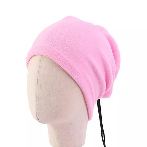Huivi 2 in 1 hattu lapsille fleece lämmin talvi helppo säätää