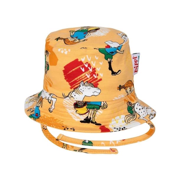 Pippi Langstrømpe Glad-hat melon baby orange 42/44 cm