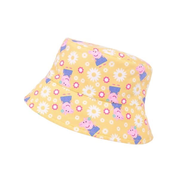 Peppa Pig Girls Reversible Bucket Hat