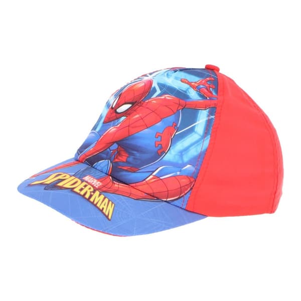 Spiderman lippis punainen