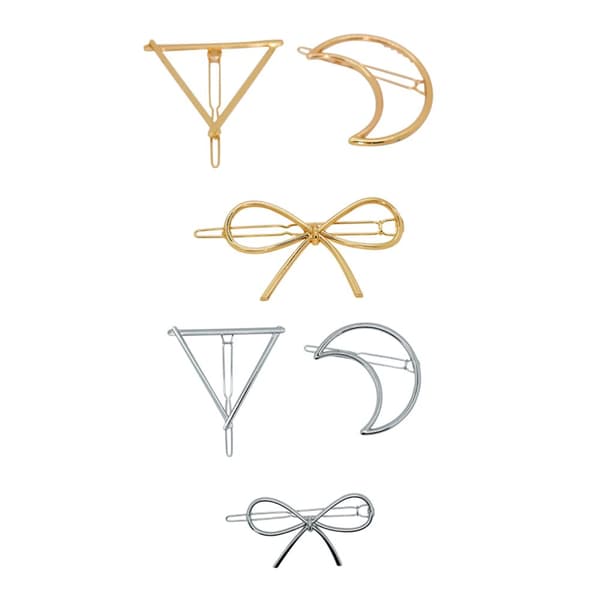 Hairpins Metal Bow Knot Hair Barrettes