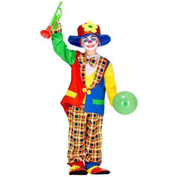Maskeraddräkt Barn Clown Galenpanna
