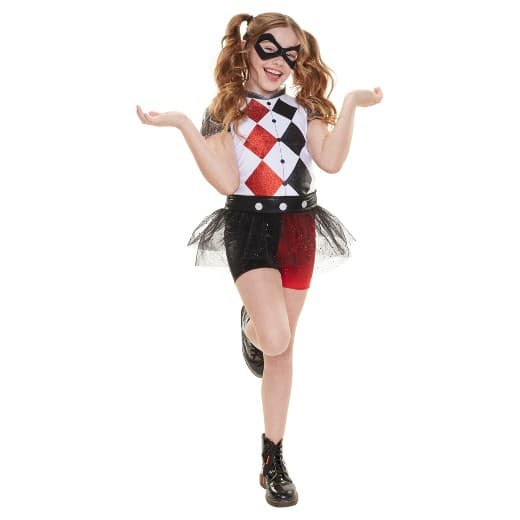 harley quinn maskeraddrakt barn jakks pacific cdon