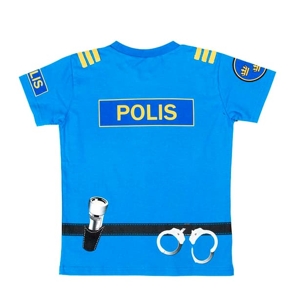 Polis T-shirt Ekologisk Bomull 100cl Den Goda Fen