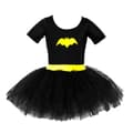 Miniatyrbilde 1 av 5: Kostymekjole Batgirl Med Kappe 110-116 cm Den Goda Fen