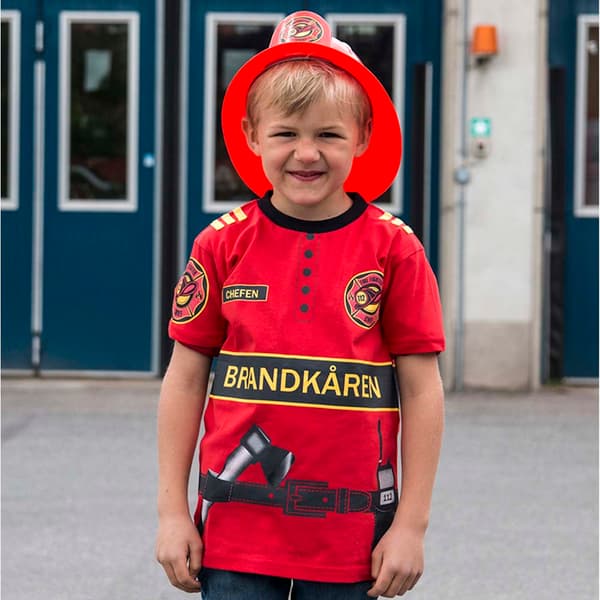 Brandman T-Shirt Ekologisk Bomull 120cl Den Goda Fen