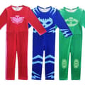 Miniatyrbild 1 av 11: PJ Masks / Pyjamashjältarna - hel dress+ ögonmask