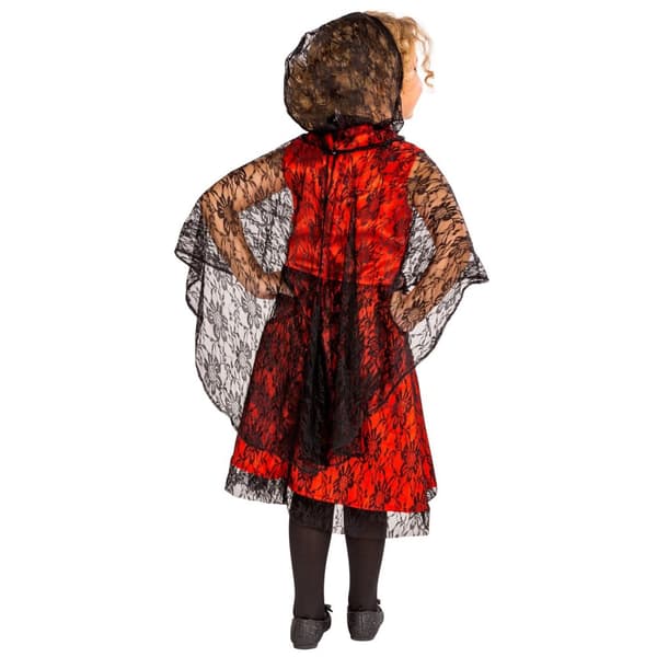 Vampyr med blonder børnekostume Halloween