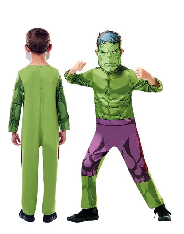 Hulken Utklädning S 3-4 år