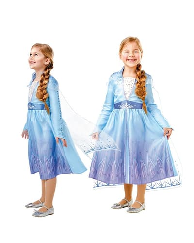Frozen Klänning Elsa L 7-8 år