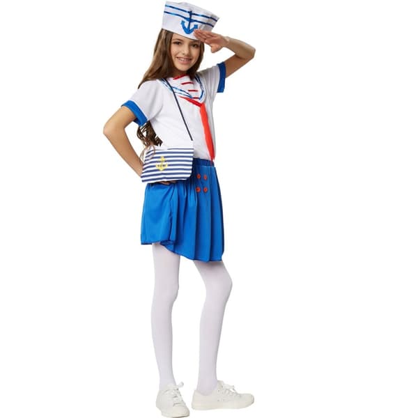 Marinesæt børnekostume