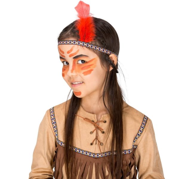 Indianerpigen Kvikke Odder kostume