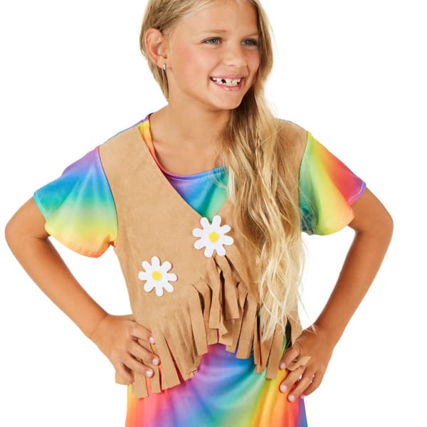 Blomsterbarn børnekostume
