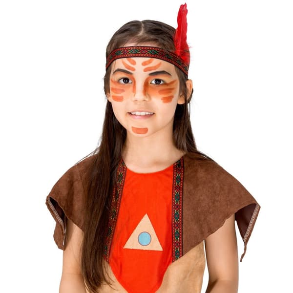 Indianerpigen Shania børnekostume
