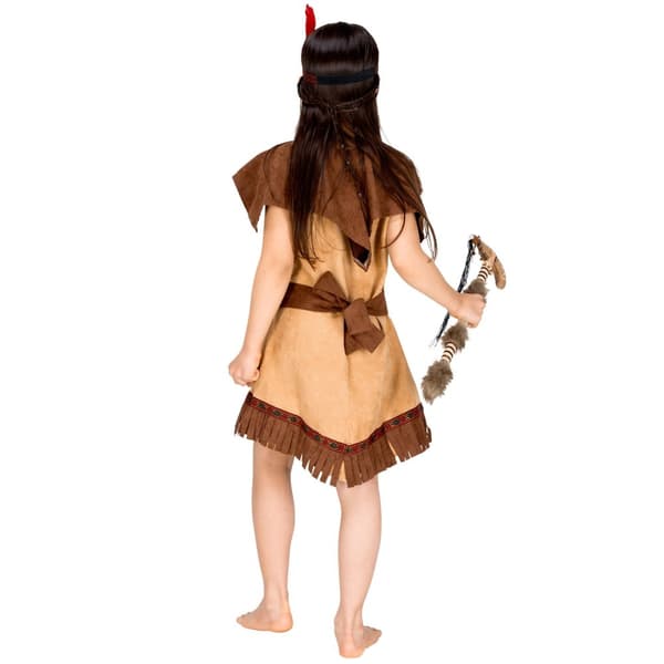 Indianerpigen Shania børnekostume