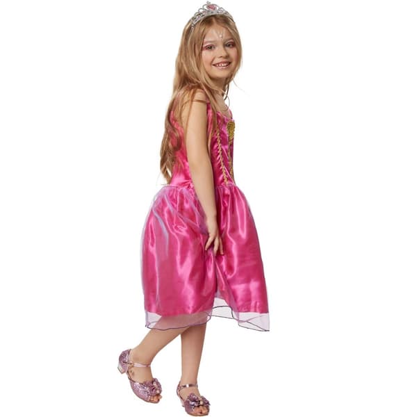 Prinsesse Rose Pink børnekostume
