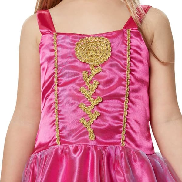 Prinsesse Rose Pink børnekostume