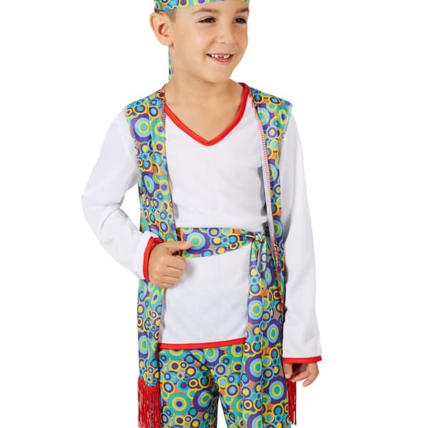 Hippie Boy børnekostume