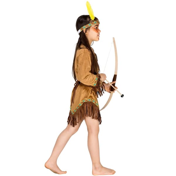 Indianerpigen Shania børnekostume