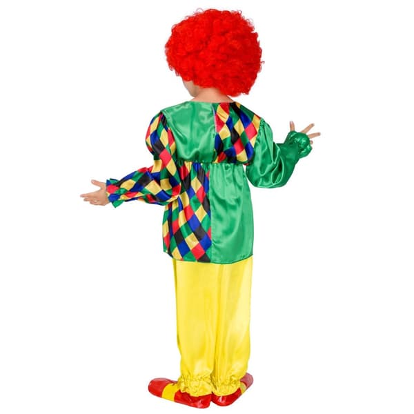 Sjov klovn børnekostume