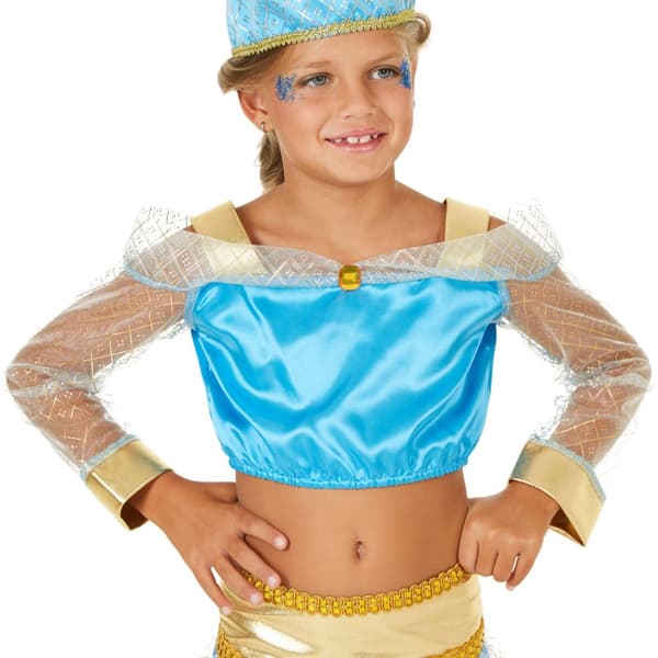 Orientprinsesse børnekostume