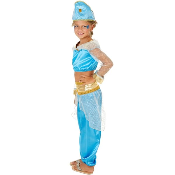 Orientprinsesse børnekostume