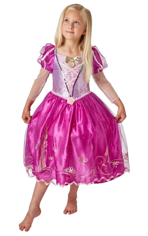 Rapunzel 110/116 cl (5-6 vuotta) Ballgown tanssiaismekko