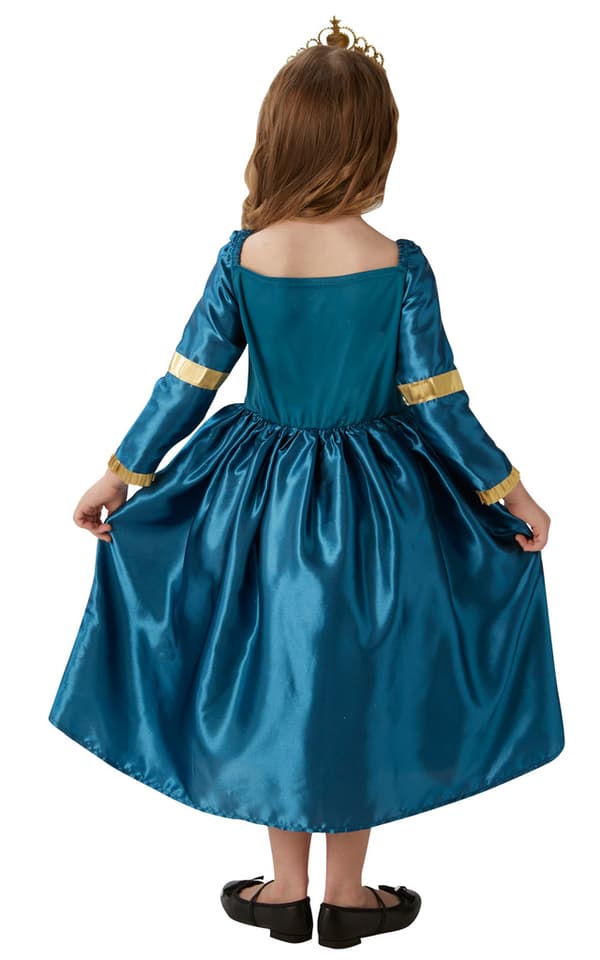 Merida 122/128 cl (7-8 år) kjole prinsesse modig