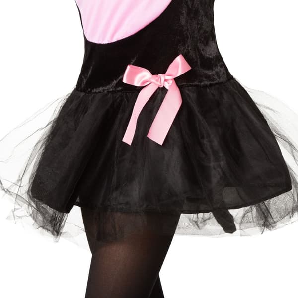 Pink fløjlspote kostume