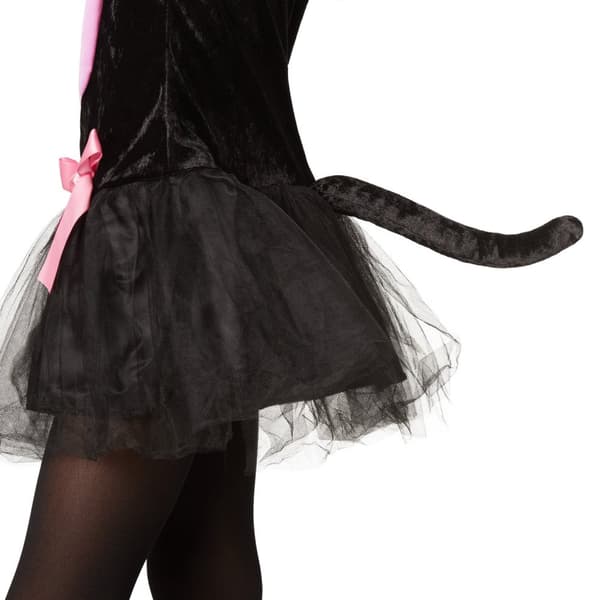 Pink fløjlspote kostume