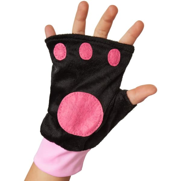 Pink fløjlspote kostume