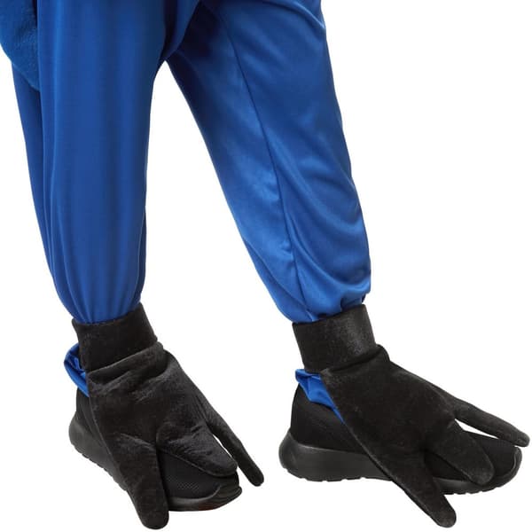 Sjov blå papegøje kostume
