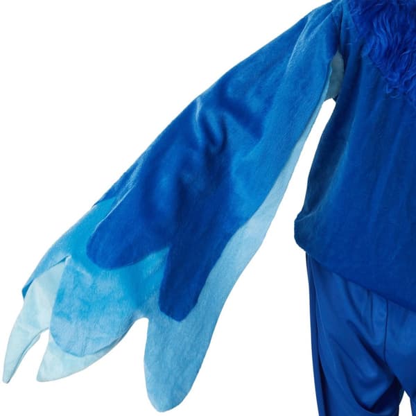 Sjov blå papegøje kostume