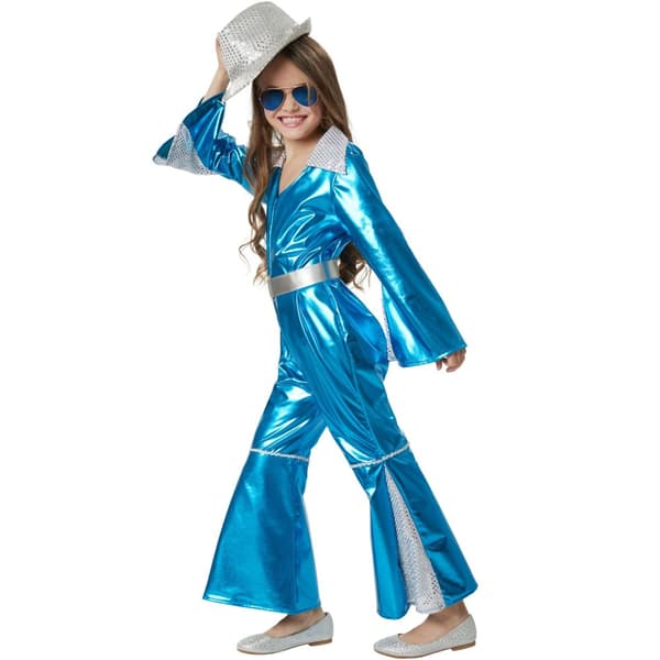 Glitrende Disco Starlet børnekostume