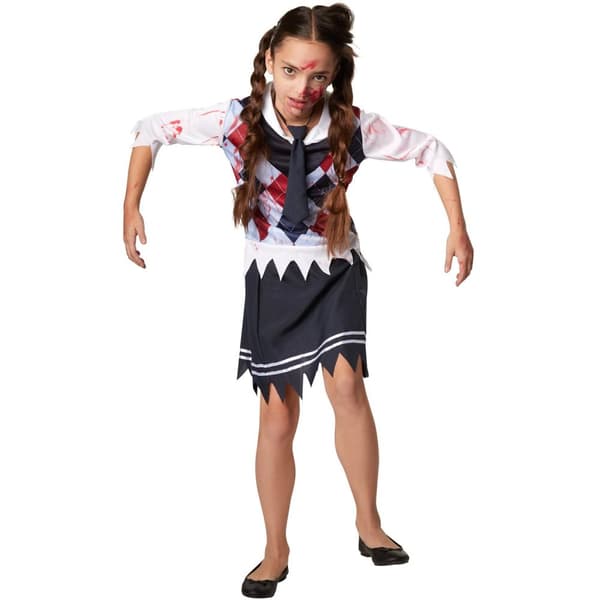 Halloween skolepige børnekostume