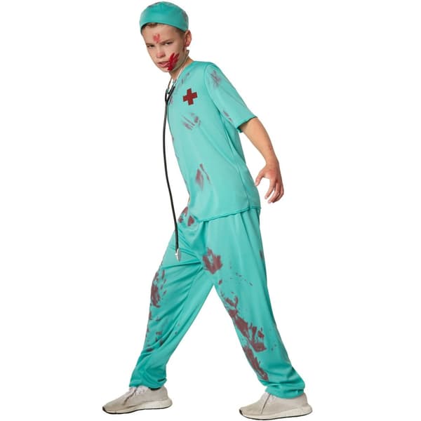 Halloween læge børnekostume