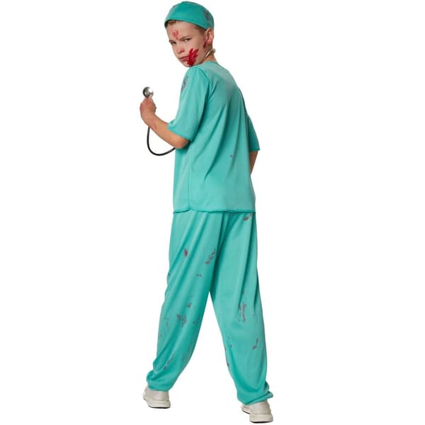 Halloween læge børnekostume