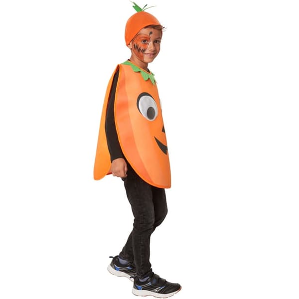 Cartoon græskar kostume
