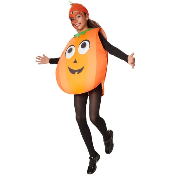 Cartoon græskar kostume